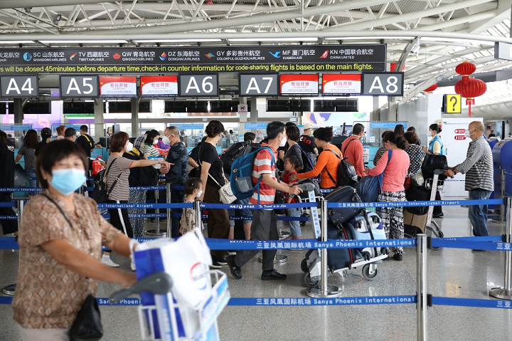 三亚机场航空客运数据超疫情前水平